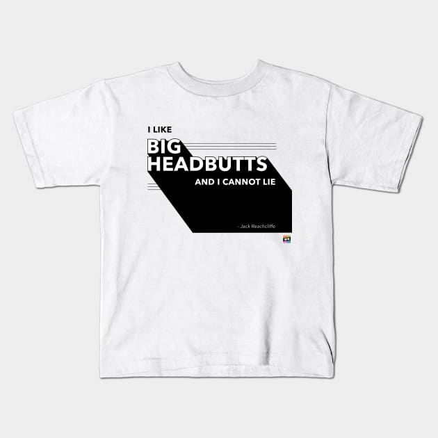 SPM Big Headbutts Kids T-Shirt by Set Piece Menu Podcast